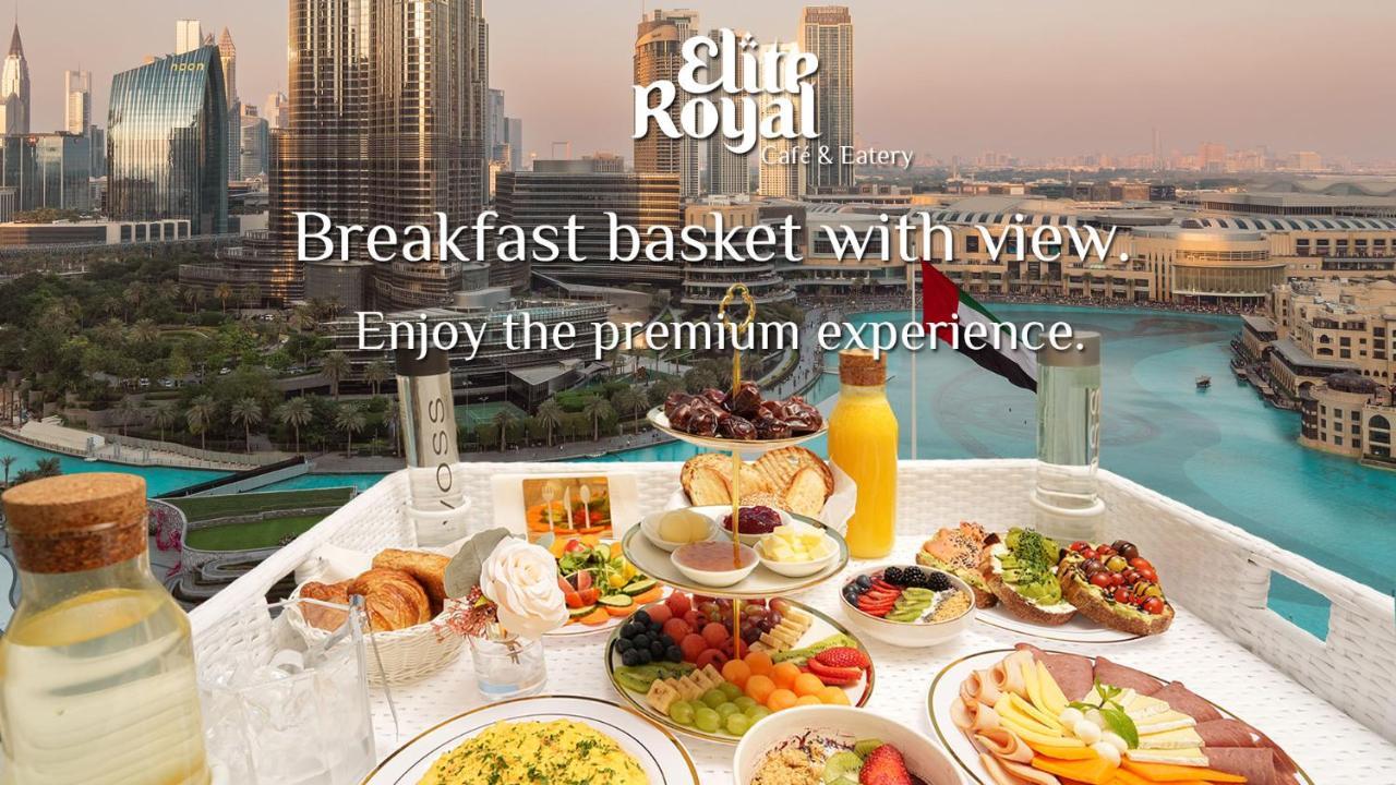 Elite Royal Apartment - Full Burj Khalifa & Fountain View - 2 Bedrooms And 1 Open Bedroom Without Partition ดูไบ ภายนอก รูปภาพ