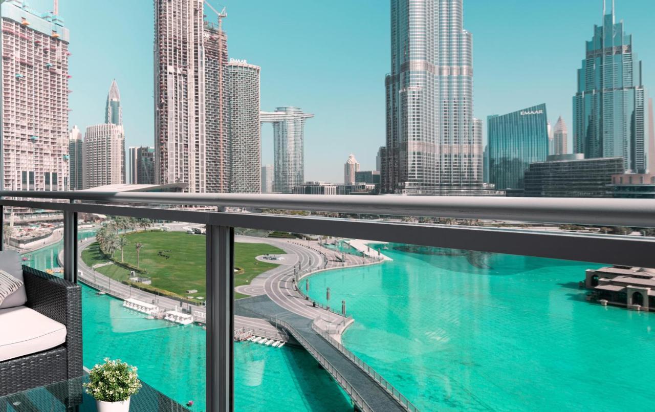Elite Royal Apartment - Full Burj Khalifa & Fountain View - 2 Bedrooms And 1 Open Bedroom Without Partition ดูไบ ภายนอก รูปภาพ
