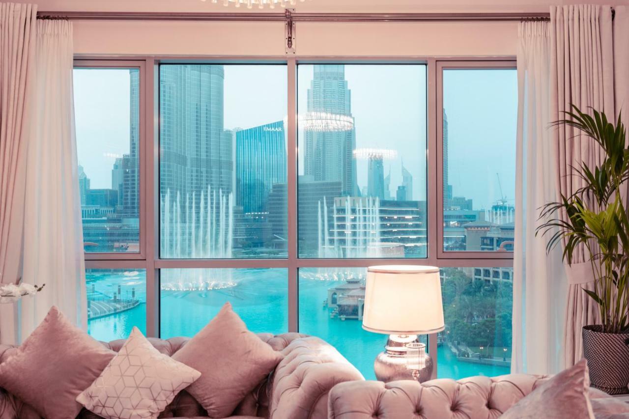 Elite Royal Apartment - Full Burj Khalifa & Fountain View - 2 Bedrooms And 1 Open Bedroom Without Partition ดูไบ ภายนอก รูปภาพ