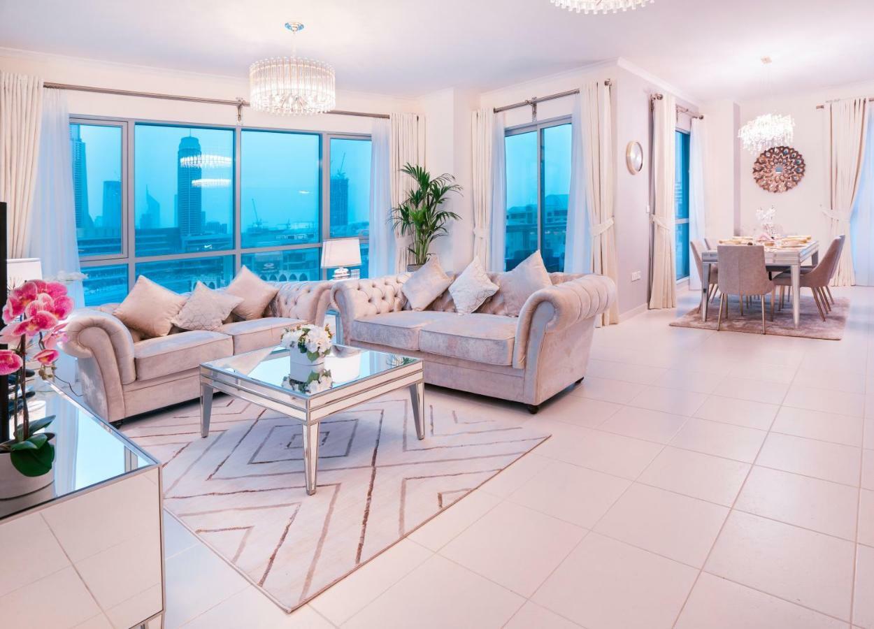 Elite Royal Apartment - Full Burj Khalifa & Fountain View - 2 Bedrooms And 1 Open Bedroom Without Partition ดูไบ ภายนอก รูปภาพ