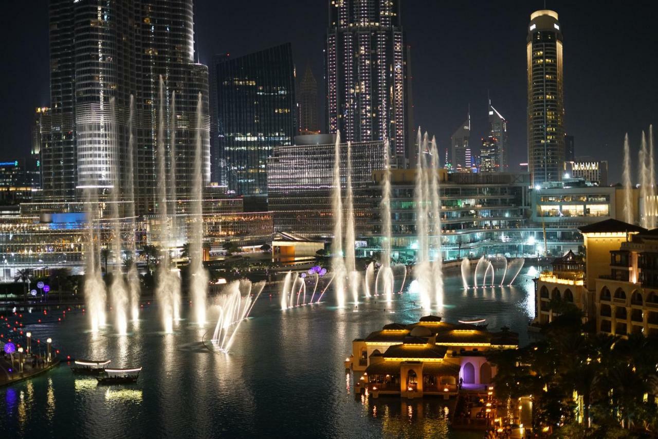 Elite Royal Apartment - Full Burj Khalifa & Fountain View - 2 Bedrooms And 1 Open Bedroom Without Partition ดูไบ ภายนอก รูปภาพ
